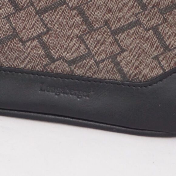 Longaberger Black Diamond-Patterned Wristlet - Picture 3 of 12